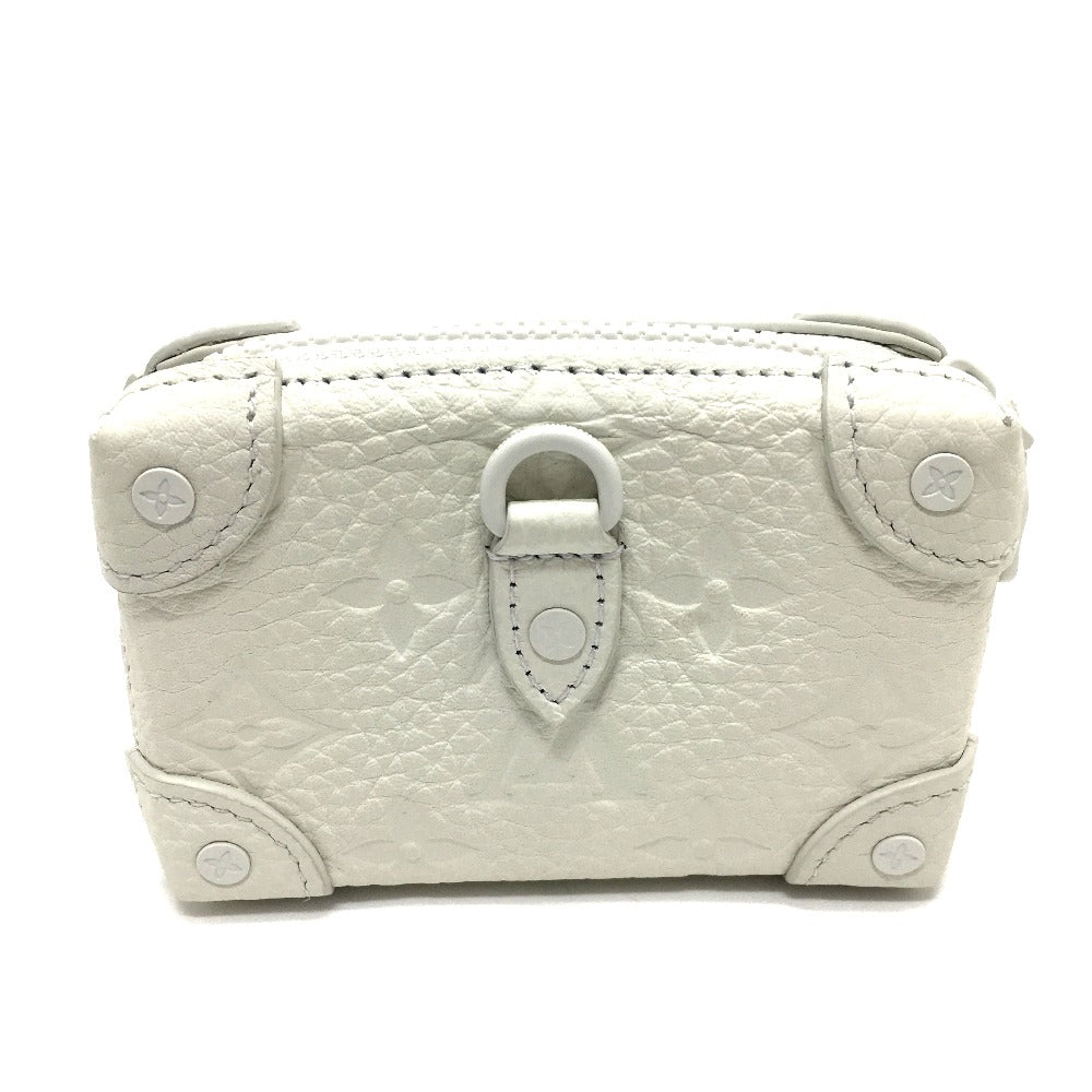 Louis Vuitton Trifold M80209 Taurillon Clemence friend Monogram Leather White Wallet Case