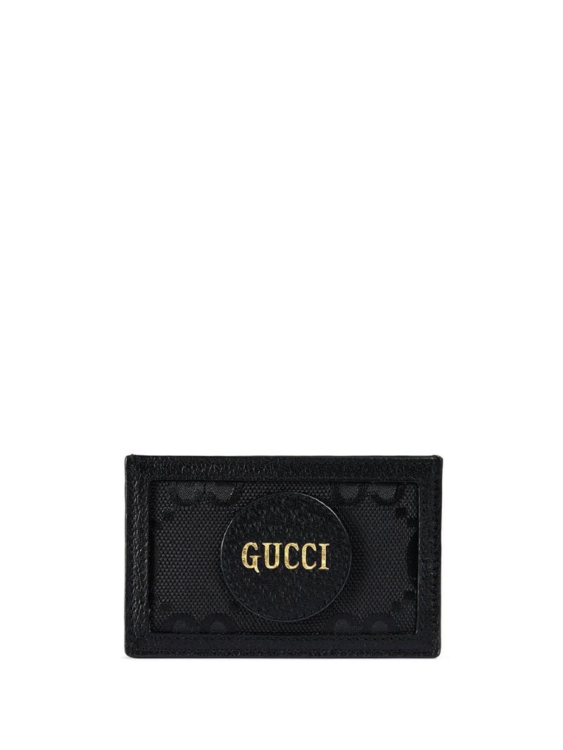 Gucci - Off The Grid GG Supreme cardholder - men - Leather/Recycled Nylon - One Size - Black
