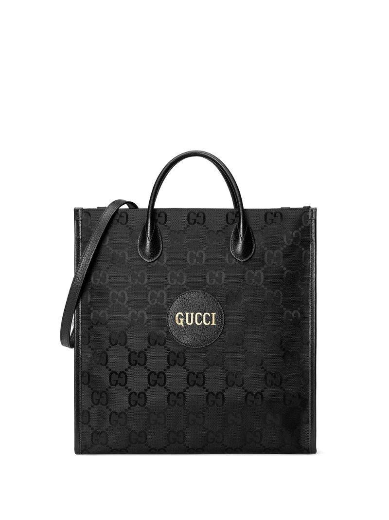 Gucci - Off The Grid GG Supreme canvas tote bag - unisex - Leather/Nylon - One Size - Black