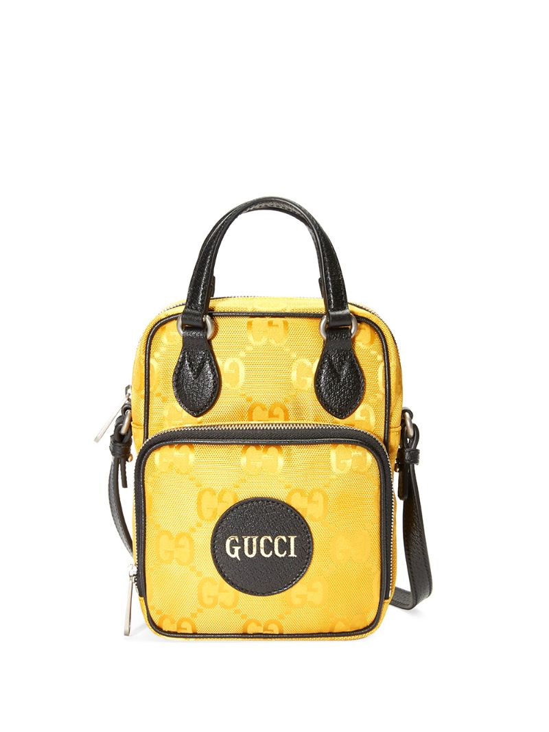 Gucci - Off The Grid GG Supreme messenger bag - unisex - Polyester - One Size - yellow