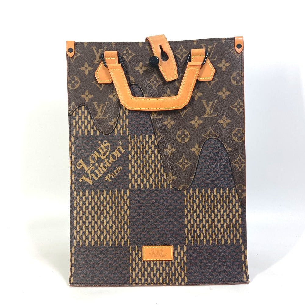 Louis Vuitton N40355 Damier Giant NIGO Canvas Brown Mini Tote Bag