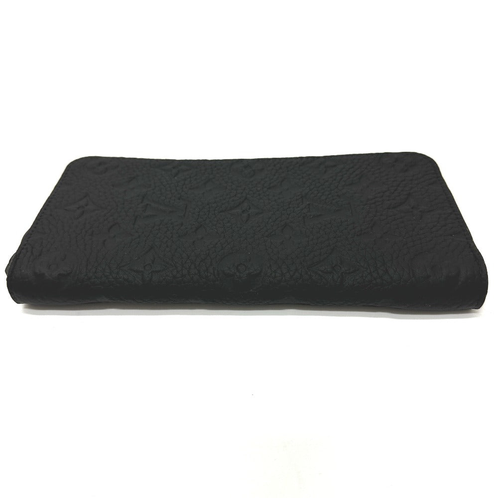 Louis Vuitton Long Purse M69047 Taurillon Clemence Monogram Leather Black Wallet Case