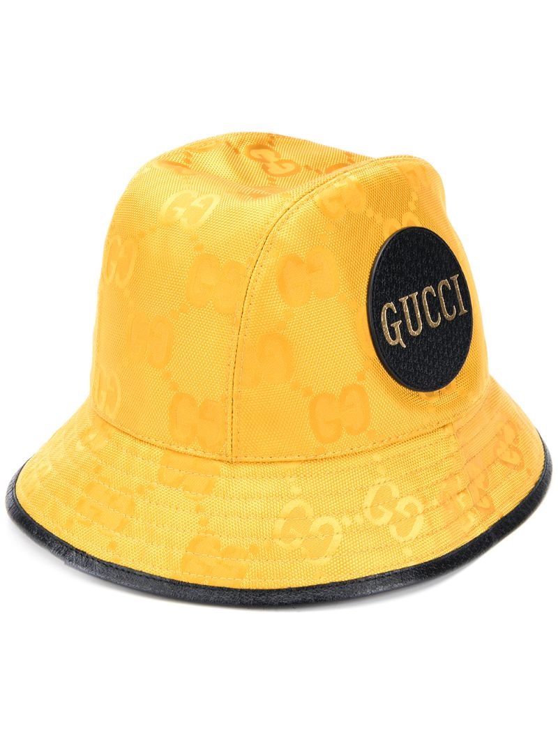 Gucci - Off The Grid Fedora bucket hat - men - Polyamide/Cotton - S, M, L, XL, XXL - yellow