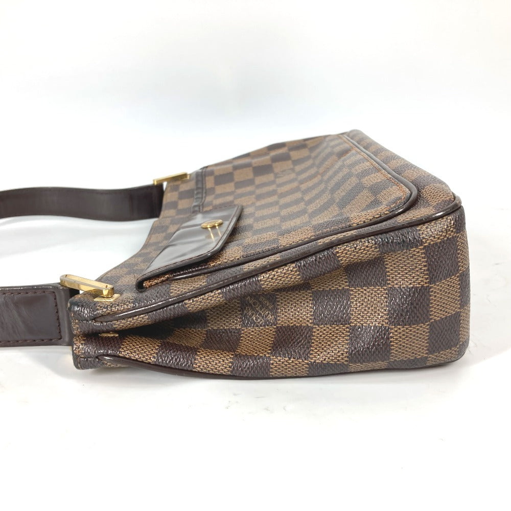 Louis Vuitton N51129 Damier Aubagne Canvas Brown Shoulder Bag