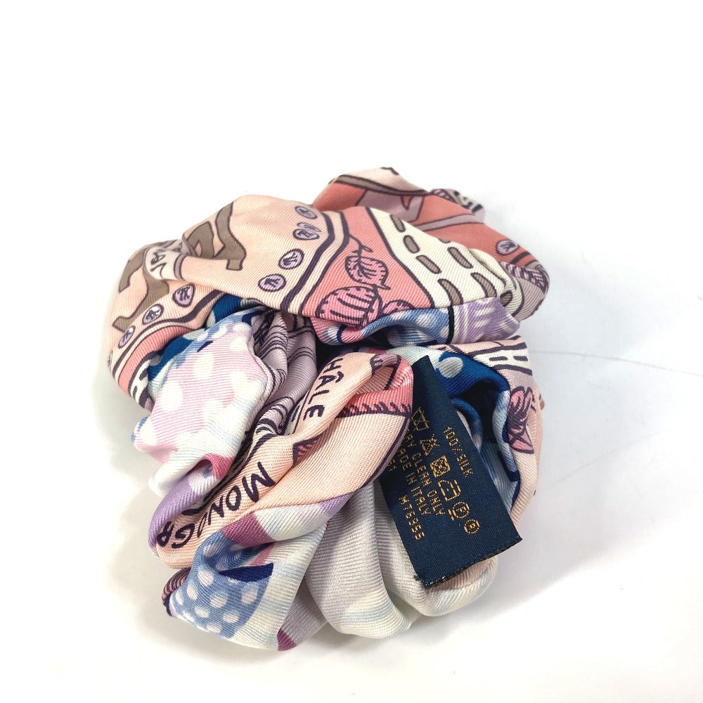 Louis Vuitton hair accessory M76955 silk Scrunchie Pink Handbag