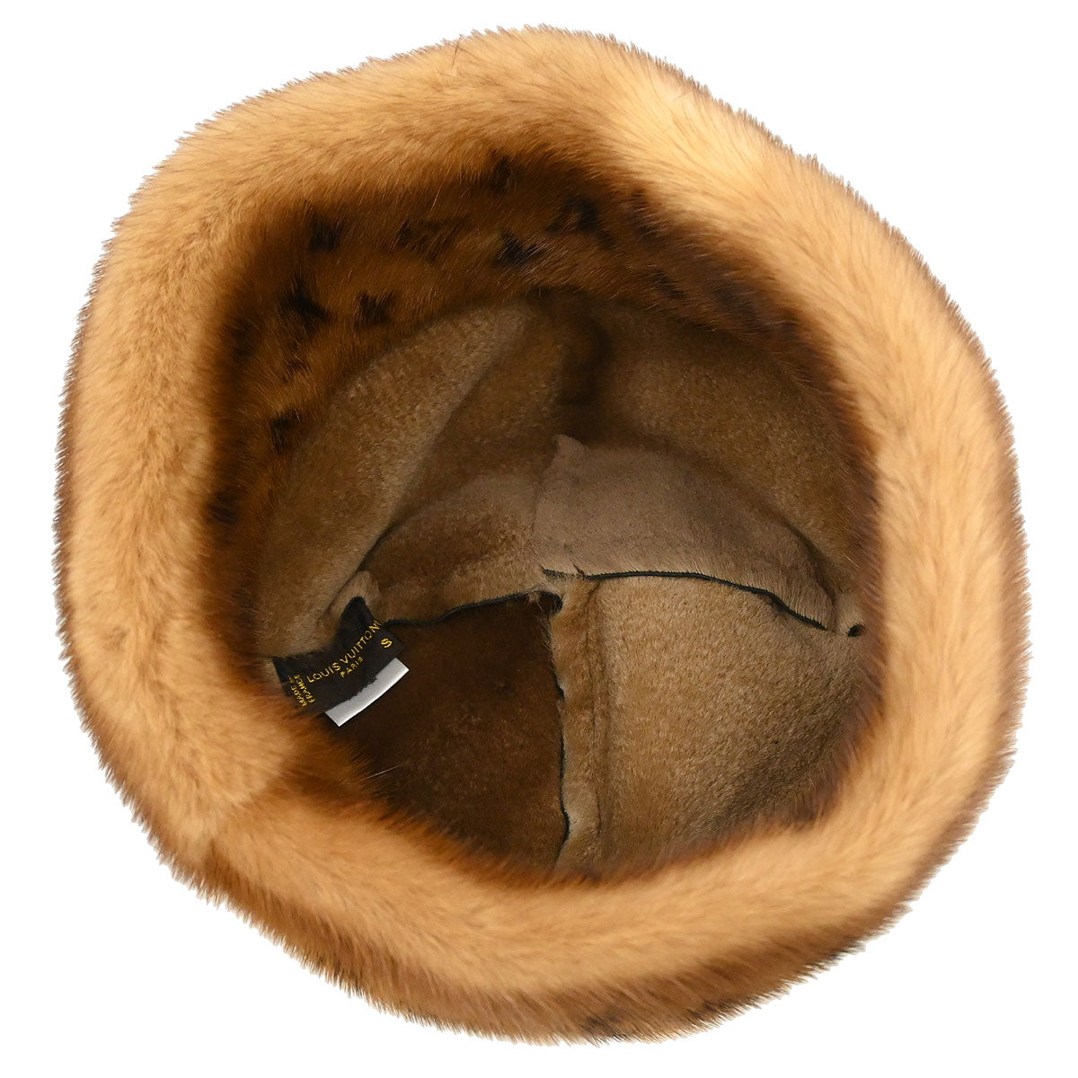 Louis Vuitton * Monogram Mink Cossack Hat #S Small Good Fashion Accessory