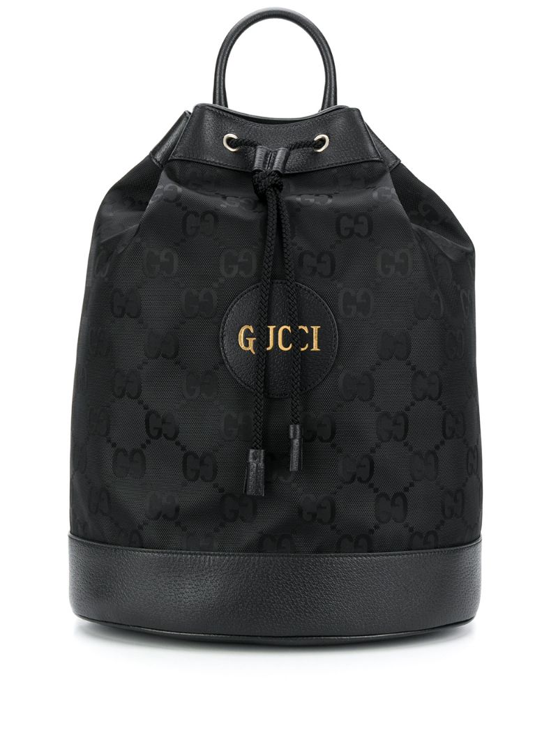 Gucci - Off The Grid GG Supreme canvas backpack - men - Leather/Fabric - One Size - Black