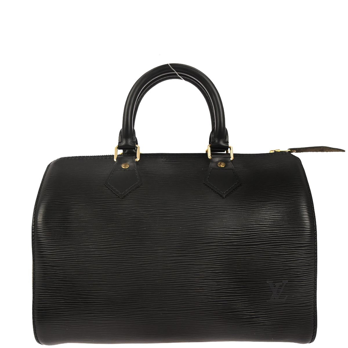 Louis Vuitton 1996 Black Epi Speedy 25 Handbag M43012