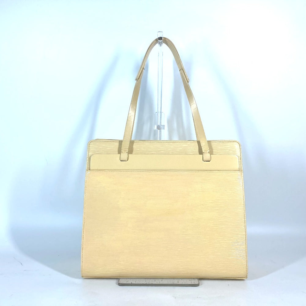 Louis Vuitton M5249A Epi yellow Epi Croisette Leather Tote Bag