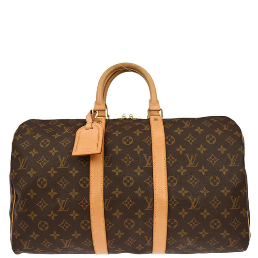 Louis Vuitton 1997 Monogram Keepall 45 Duffle Bag