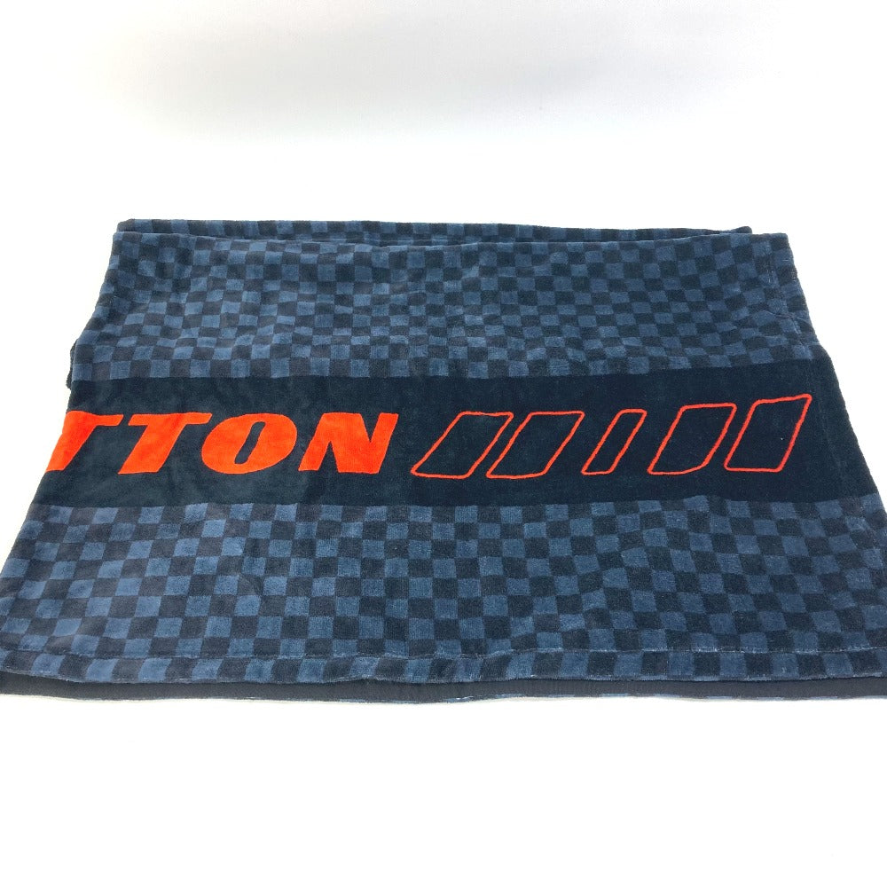 Louis Vuitton towel M73393 Damier Cobalt Dorado Cotton Navy Handbag