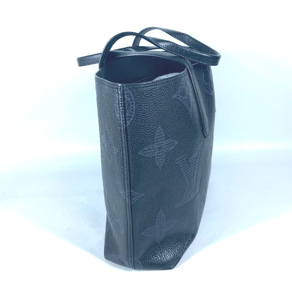 Louis Vuitton M57290 Giant Shadow Hippo Voyage Monogram Leather Black Shoulder Bag
