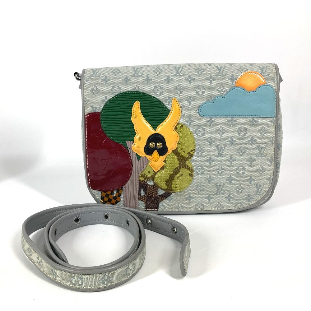 Louis Vuitton M92279 M tte Comte de Monogram Canvas Gray Mini Shoulder Bag