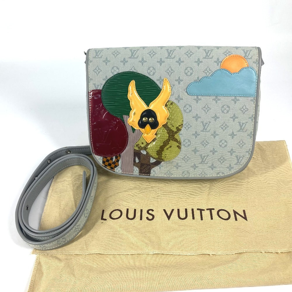 Louis Vuitton M92279 M tte Comte de Monogram Canvas Gray Mini Shoulder Bag