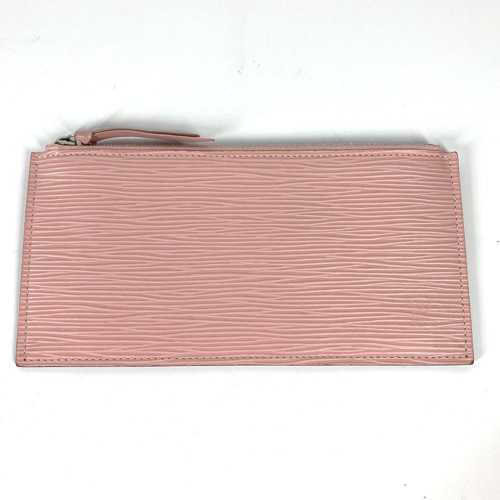 Louis Vuitton Coin M62467 Epi Pochette Leather Pink Clutch Bag