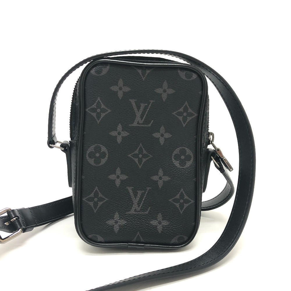 Louis Vuitton M45928 Eclipse Danube PPM Trunk Monogram Canvas Black Shoulder Bag