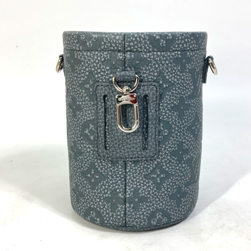 Louis Vuitton M81572 Taurillon Clemence Taurillon Clemence Leather Gray Shoulder Bag