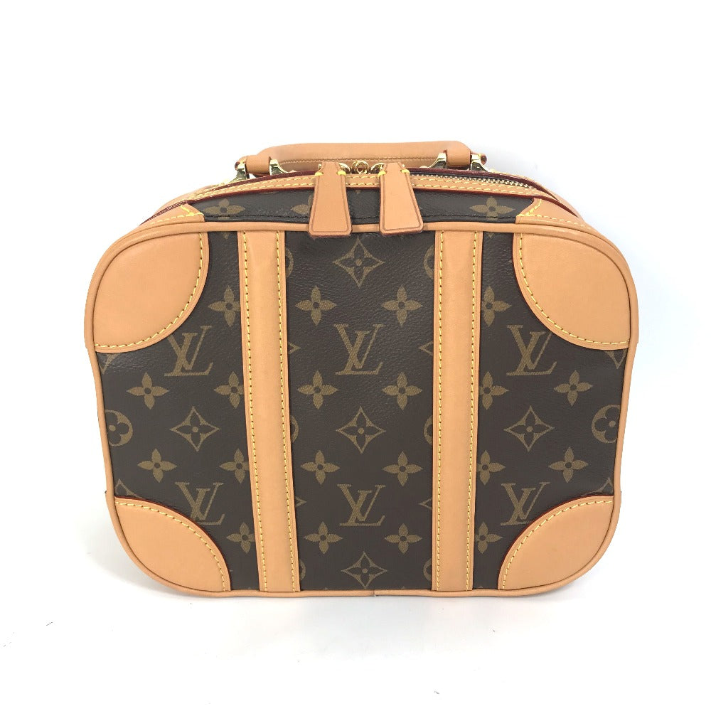 Louis Vuitton Boston Duffel M44581 Varisette PM Monogram Canvas Brown Chain Crossbody Bag