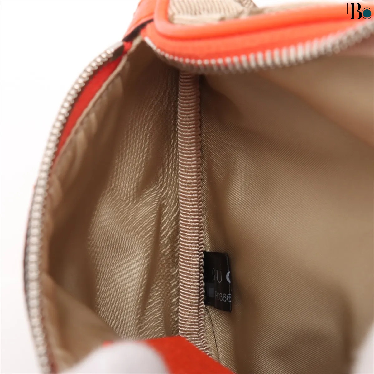 Gucci Ophidia Zip Belt Bag Gg Velvet Beige Canvas Clutche & Pouche Bag