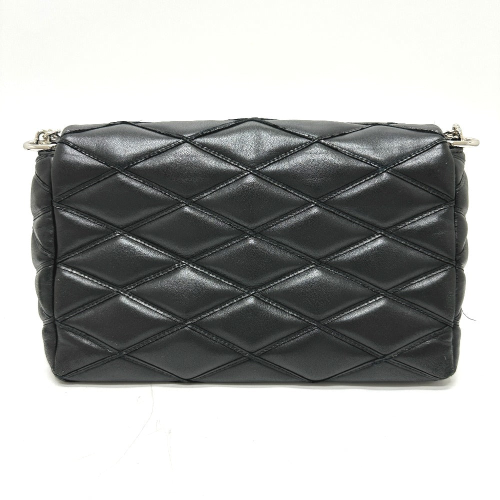 Louis Vuitton M50216 quilting Martage Leather Black Shoulder Bag