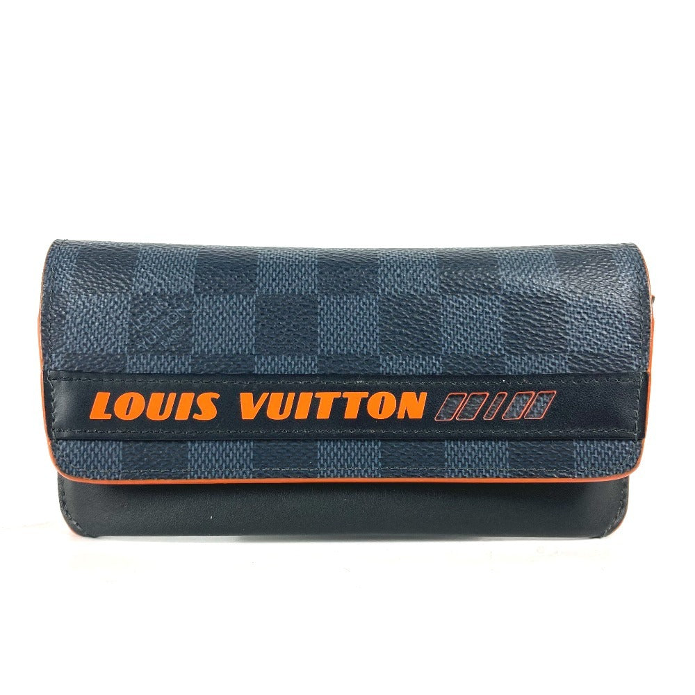 Louis Vuitton Pouch Damier Cobalt Damier Cobalt Canvas Navy Handbag