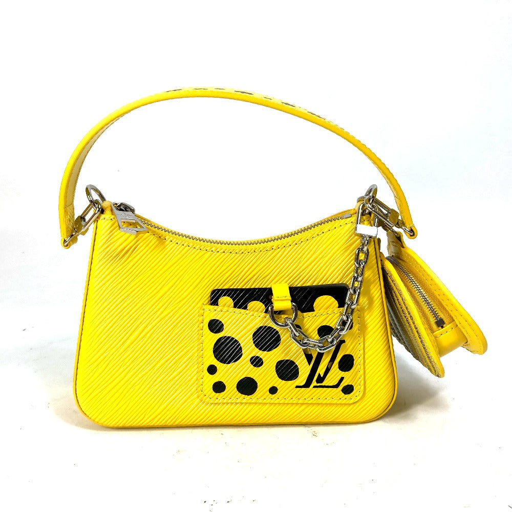 Louis Vuitton M21702 Epi yellow Kusama Yayoi Leather Handbag