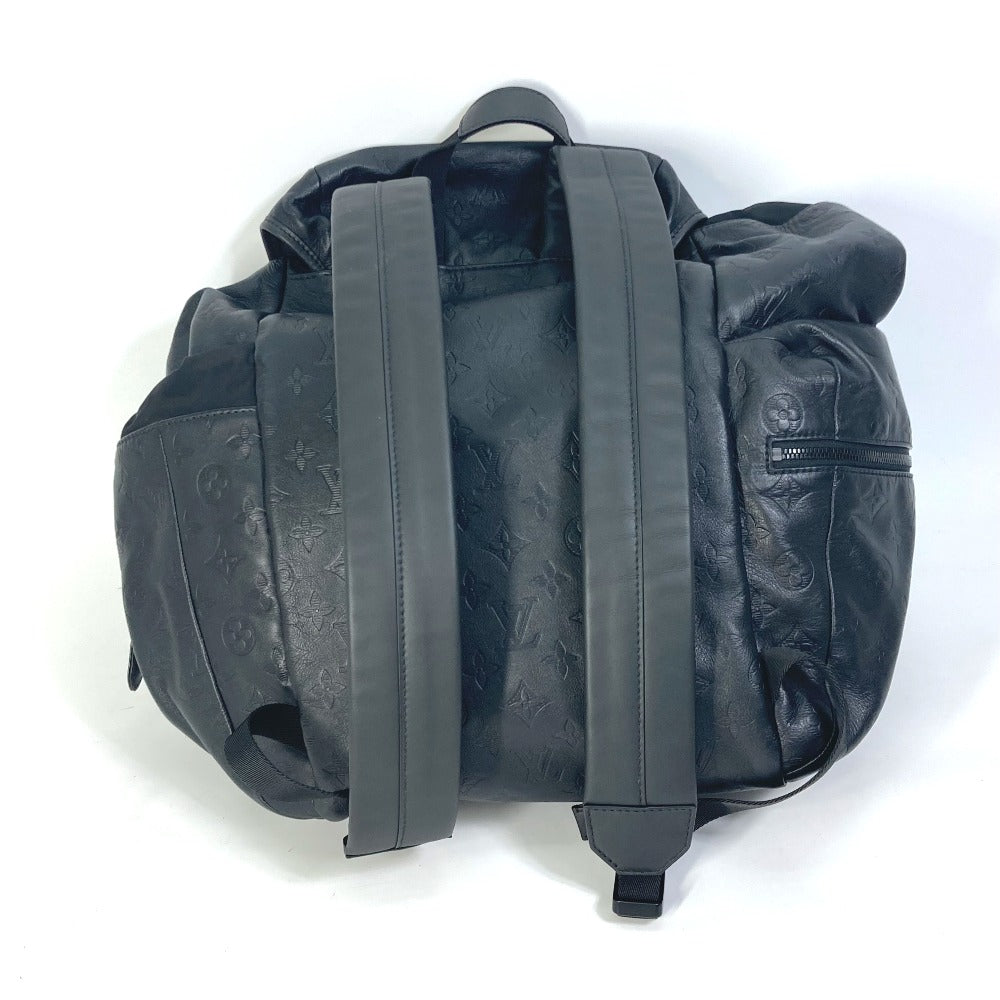 Louis Vuitton Backpack M43680 shadow Discovery backpack Monogram Leather Black