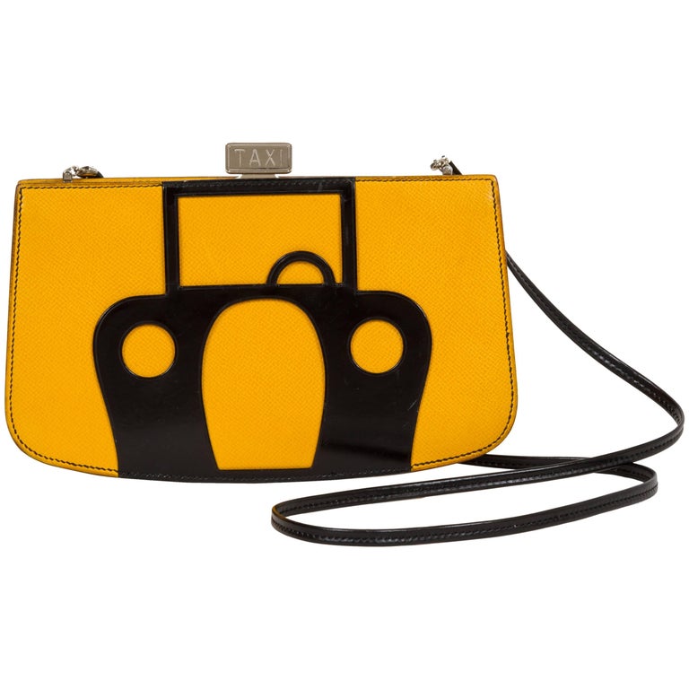 Hermes Sac Malice Taxi Handbag Travel Bag