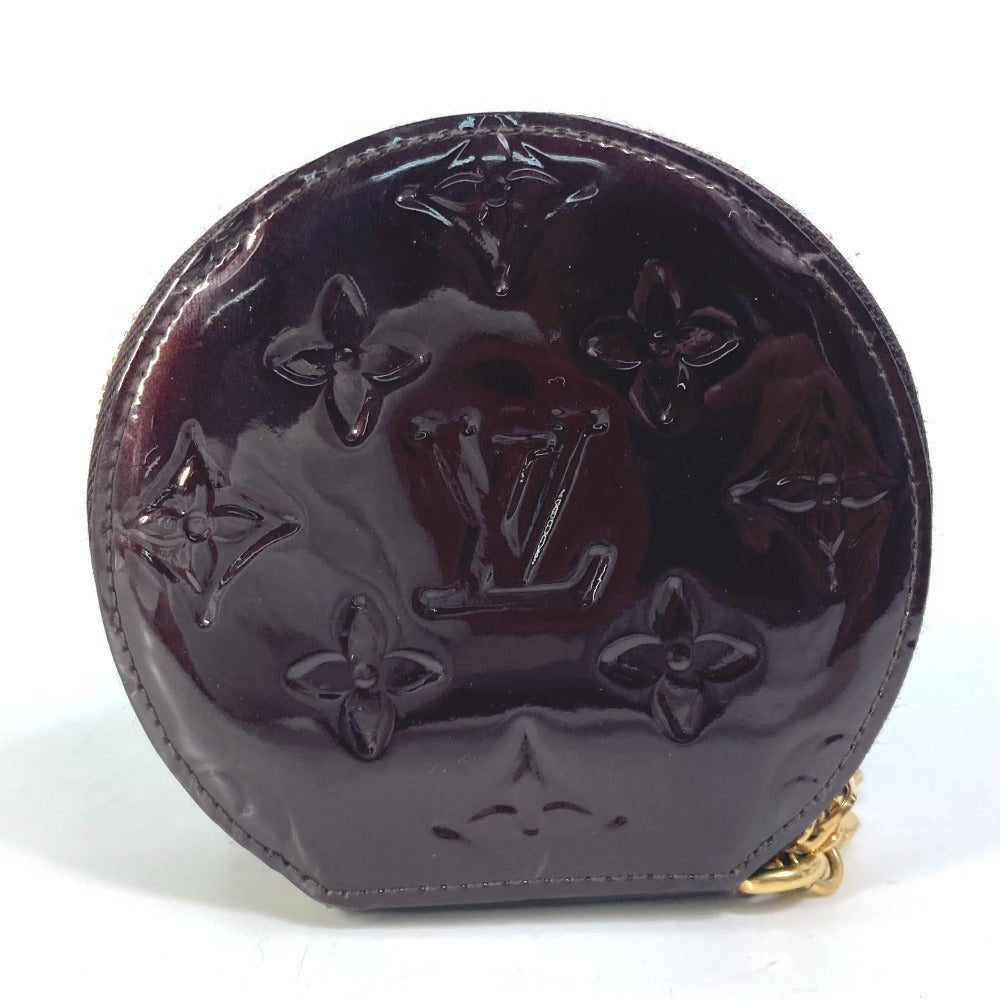 Louis Vuitton Coin M91386 Vernis purple Vernis Monogram Handbag