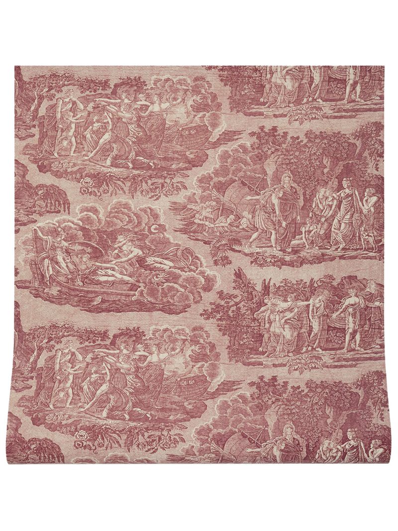 Gucci - Toile de Jouy wallpaper - men - Paper - One Size - Brown