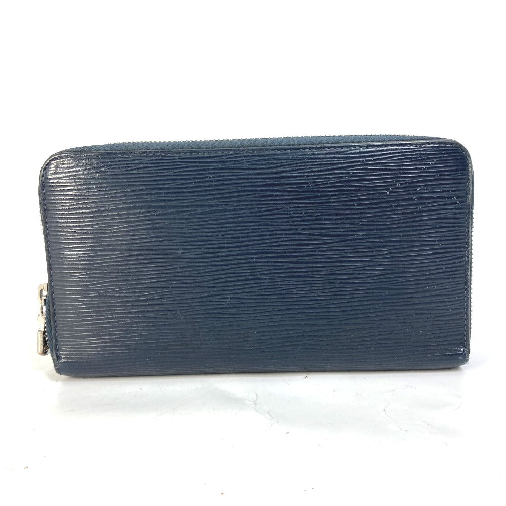 Louis Vuitton Long Purse M62644 Epi long Leather Navy Wallet Case