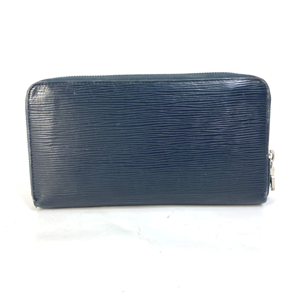 Louis Vuitton Long Purse M62644 Epi long Leather Navy Wallet Case