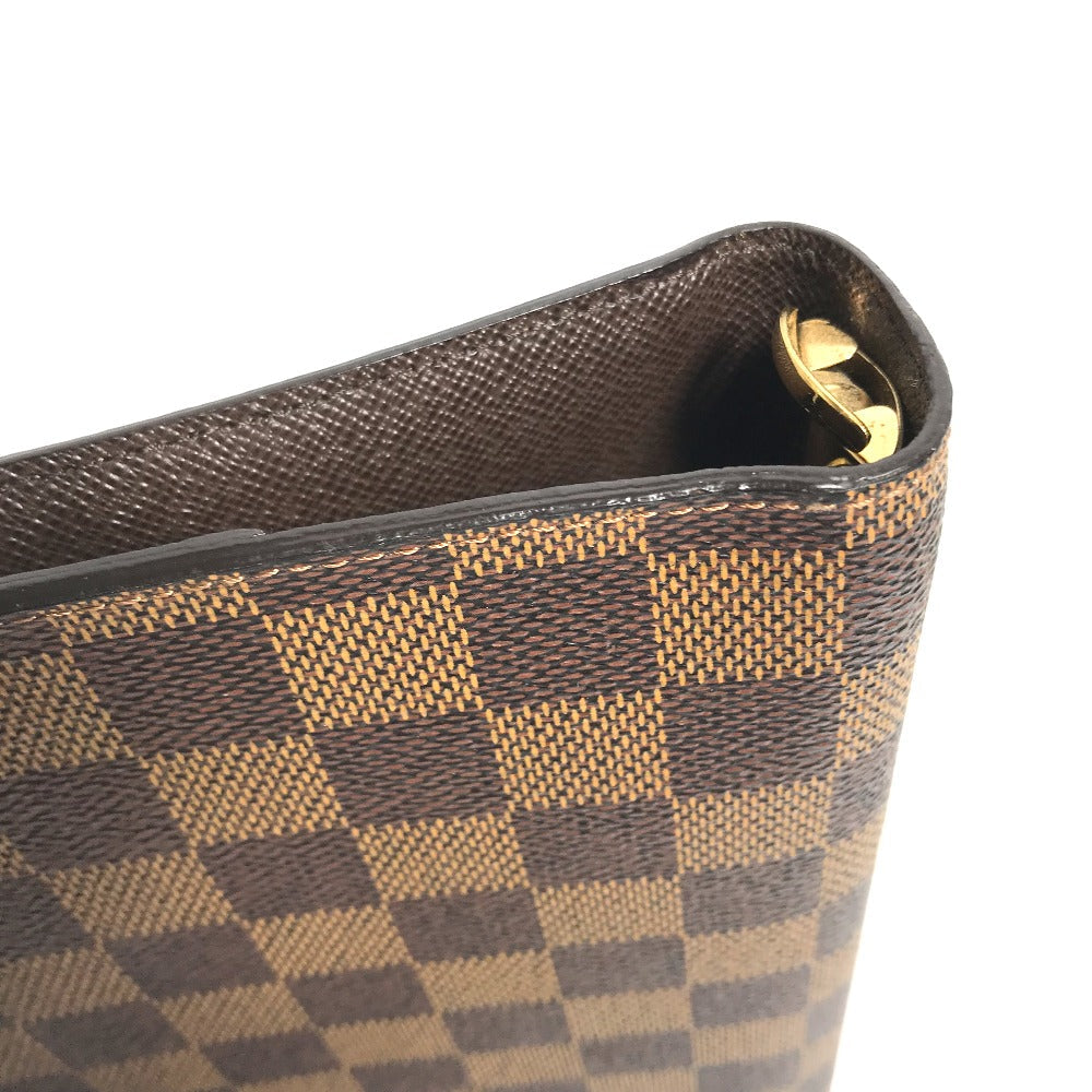 Louis Vuitton Notebook cover R20107 Damier Canvas Brown Handbag