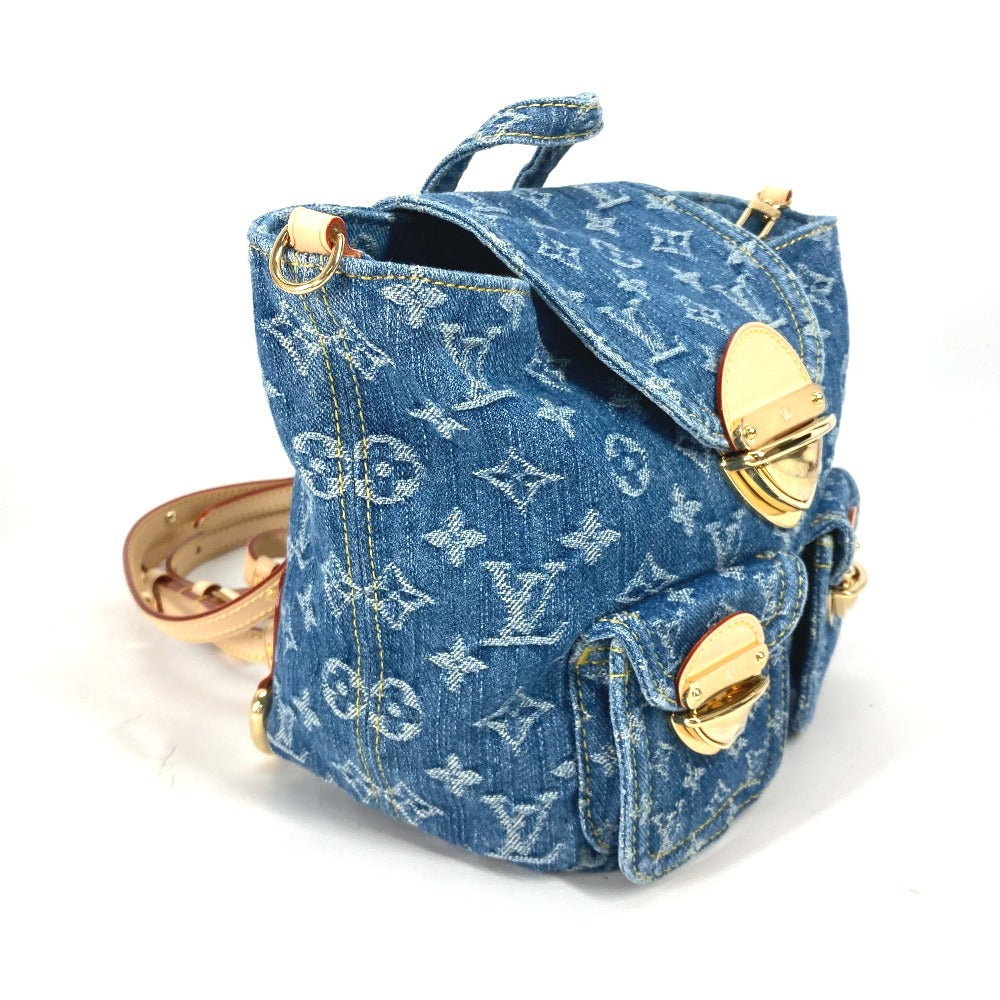 Louis Vuitton Backpack M46836 New Remix Venice Monogram Denim Blue 2