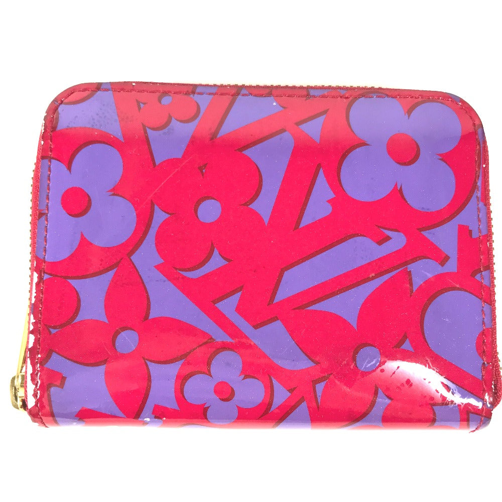 Louis Vuitton Coin M90130 purple Valentine Sweet Monogram Leather Patent Handbag