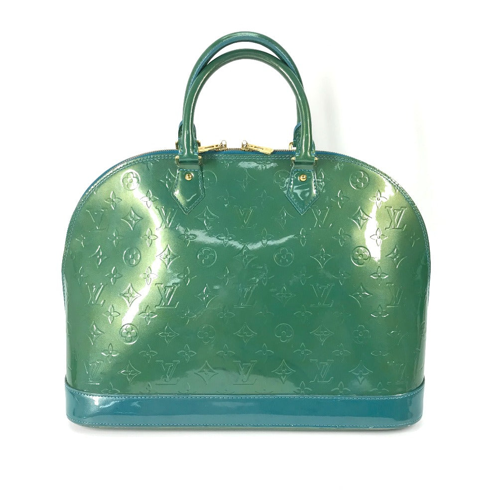 Louis Vuitton M93628 Vernis Alma GM Monogram Green Handbag