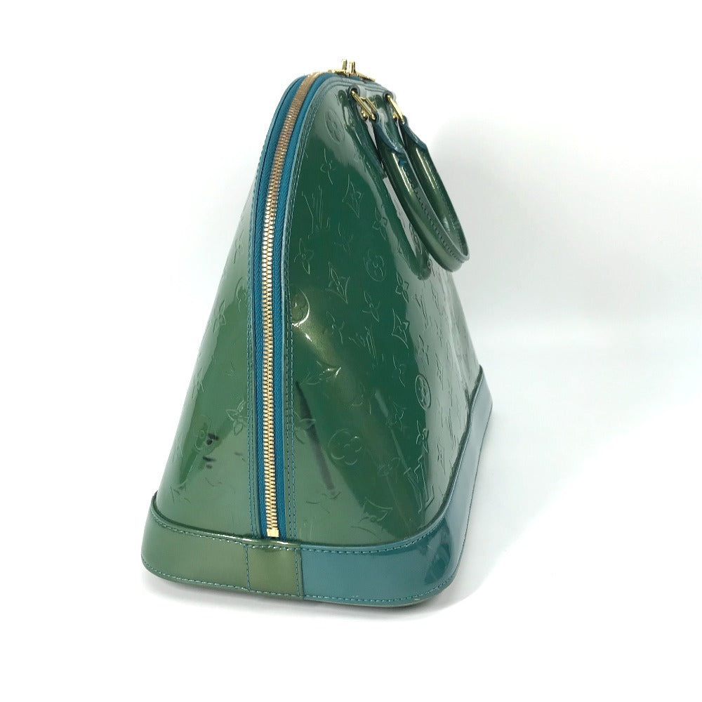 Louis Vuitton M93628 Vernis Alma GM Monogram Green Handbag