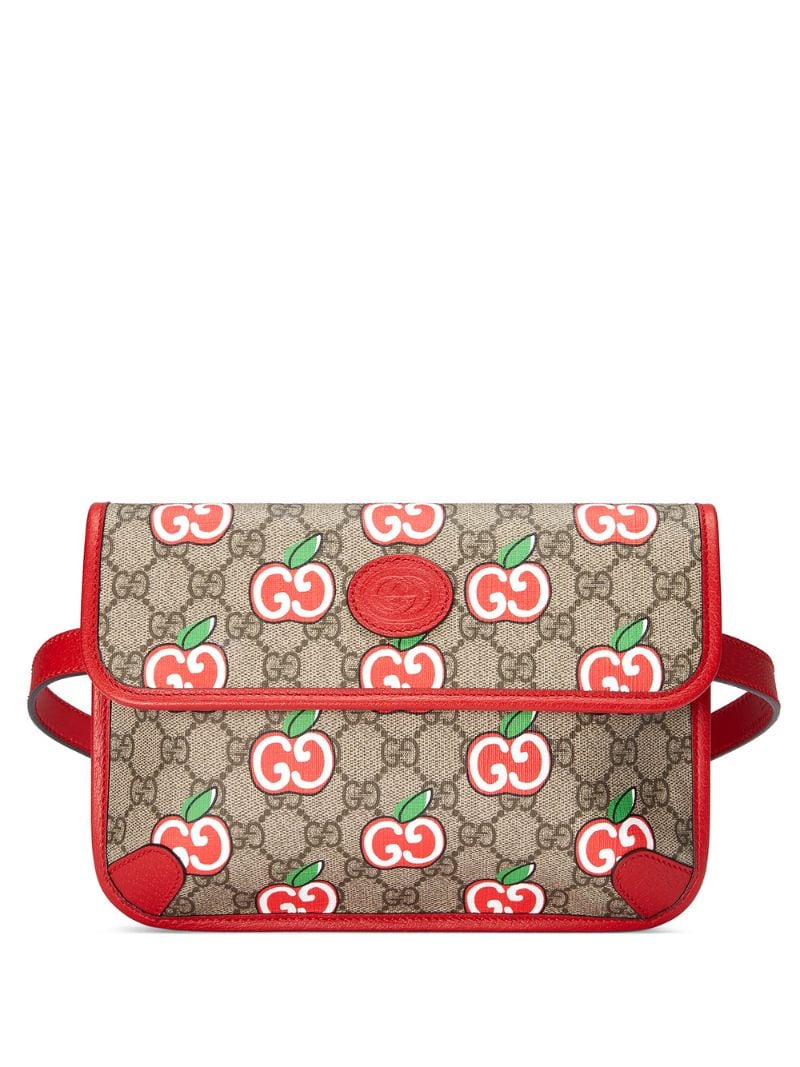 Gucci - Chinese Valentine's Day belt bag - women - Leather/Canvas - 85 - Neutrals