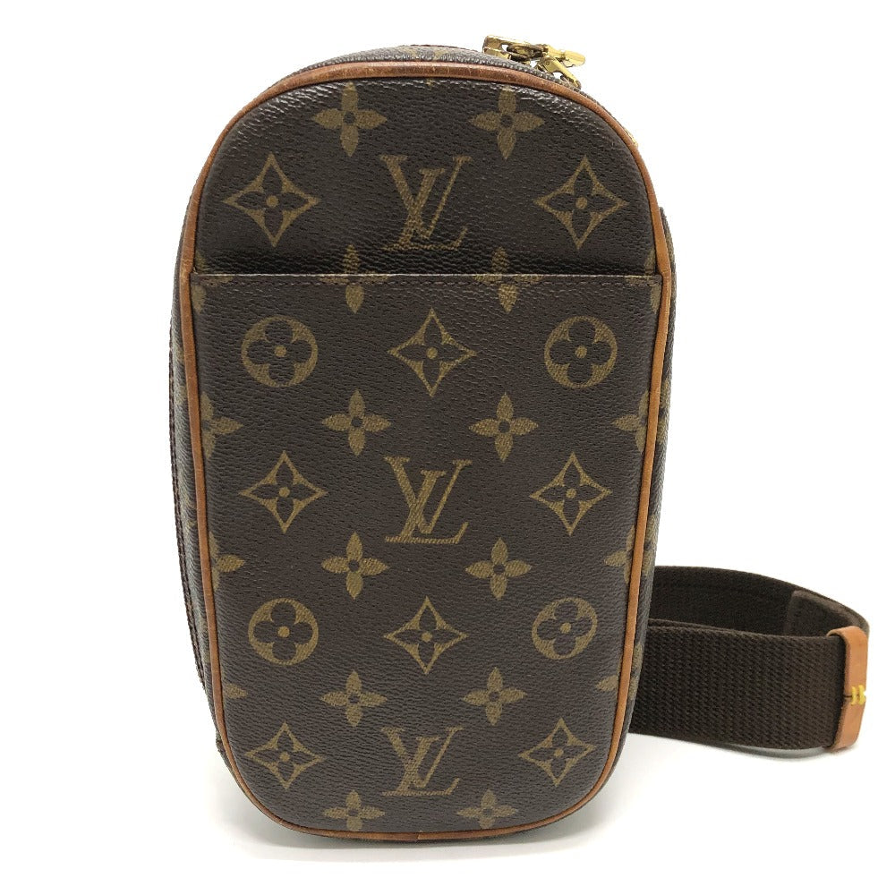 Louis Vuitton M51870 Pochette Gange Monogram Canvas Brown Shoulder Bag