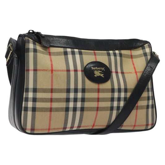 Burberry Nova Check Shoulder Bag Canvas Beige Shoulder Bag 3