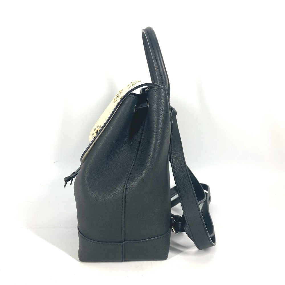 Louis Vuitton Backpack M54108 Rock Me Backpack Leather Black