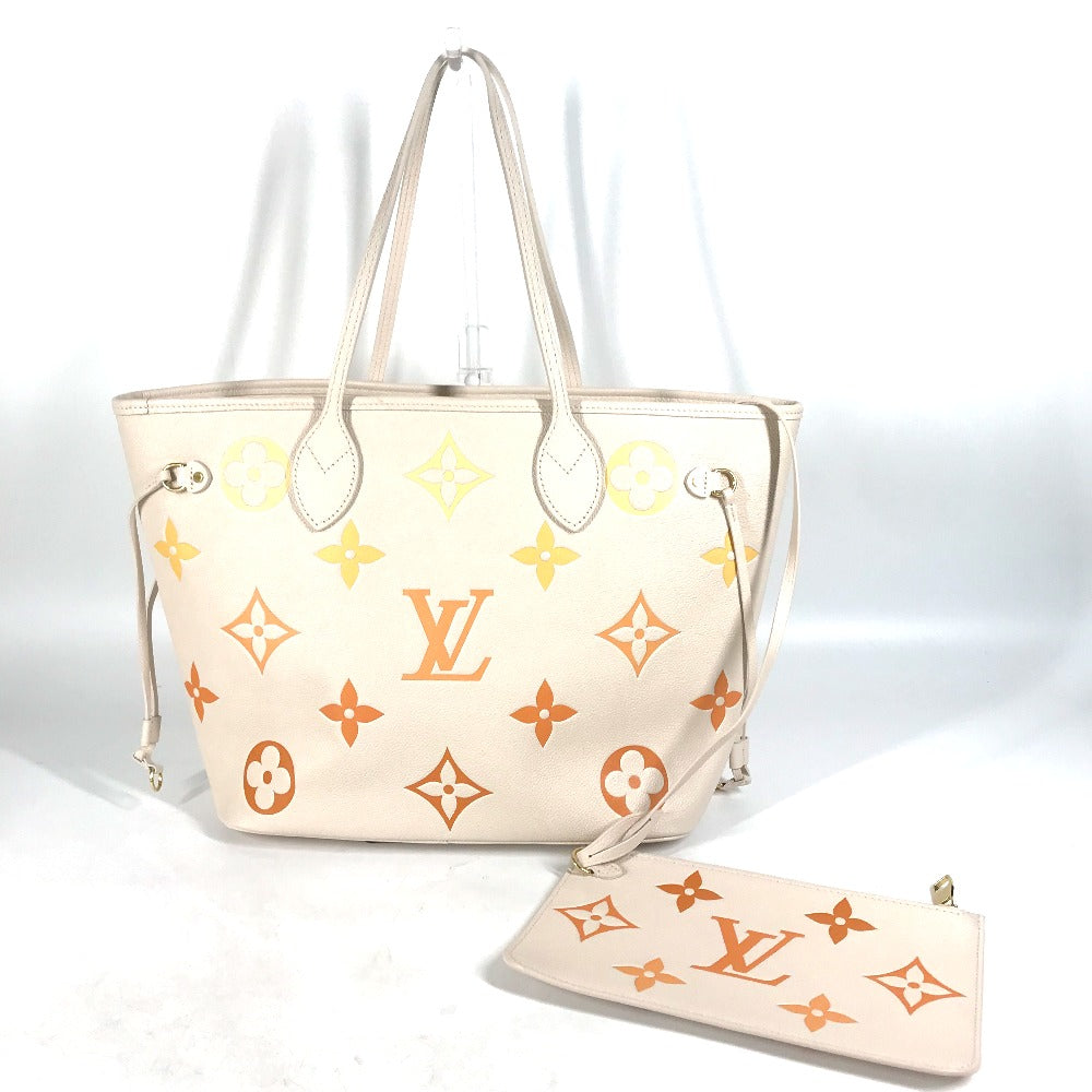 Louis Vuitton M46516 Ann Platt Ann Platt Monogram Leather Beige Neverfull Tote Bag