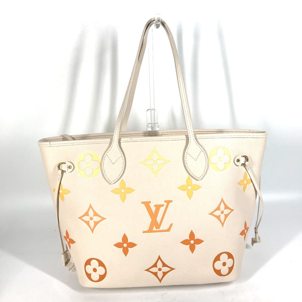 Louis Vuitton M46516 Ann Platt Ann Platt Monogram Leather Beige Neverfull Tote Bag