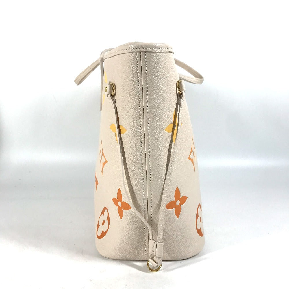 Louis Vuitton M46516 Ann Platt Ann Platt Monogram Leather Beige Neverfull Tote Bag