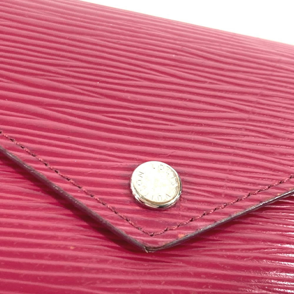 Louis Vuitton Trifold M62171 Epi purple Epi Leather Wallet Case