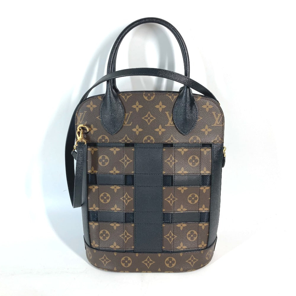 Louis Vuitton M44111 Tresage Monogram Canvas Brown Tote Bag