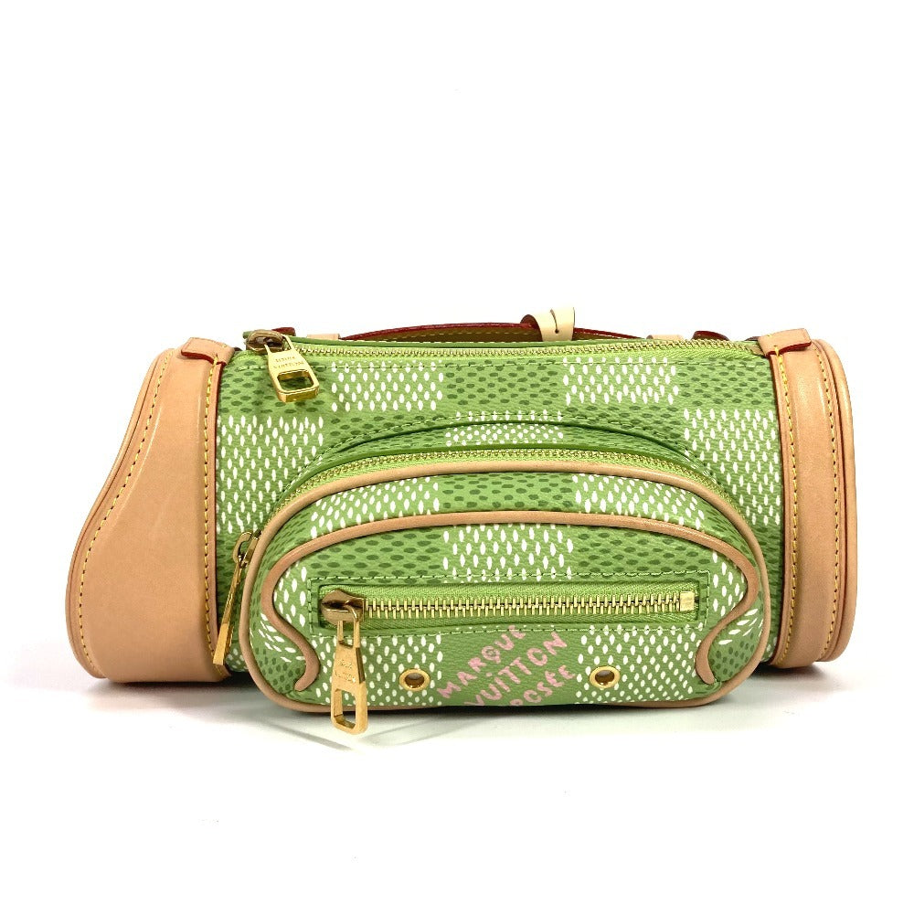 Louis Vuitton N40635 Damier Golf Damier Golf Canvas Green Mini Shoulder Bag