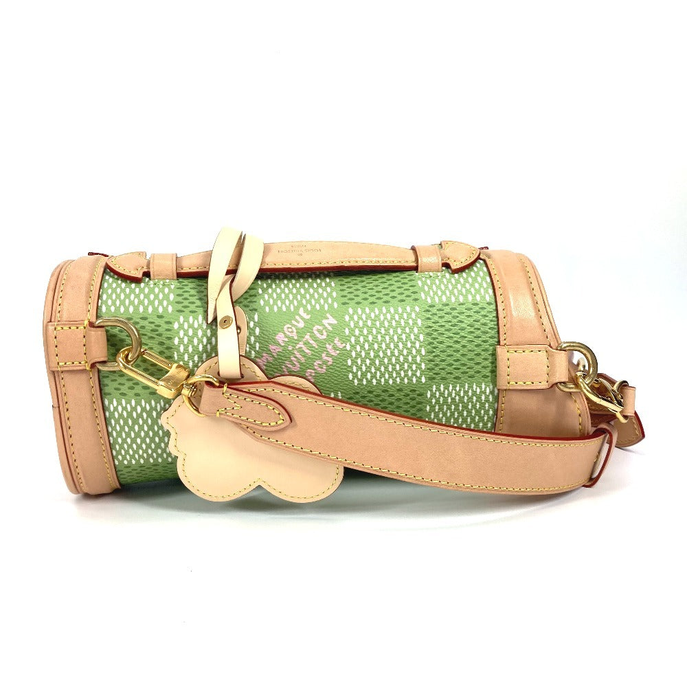 Louis Vuitton N40635 Damier Golf Damier Golf Canvas Green Mini Shoulder Bag