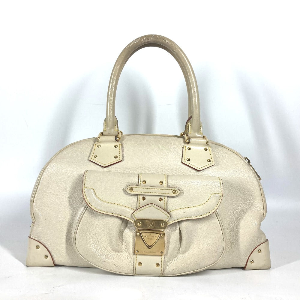Louis Vuitton M91891 Suhari Spaerb Leather White Shoulder Bag