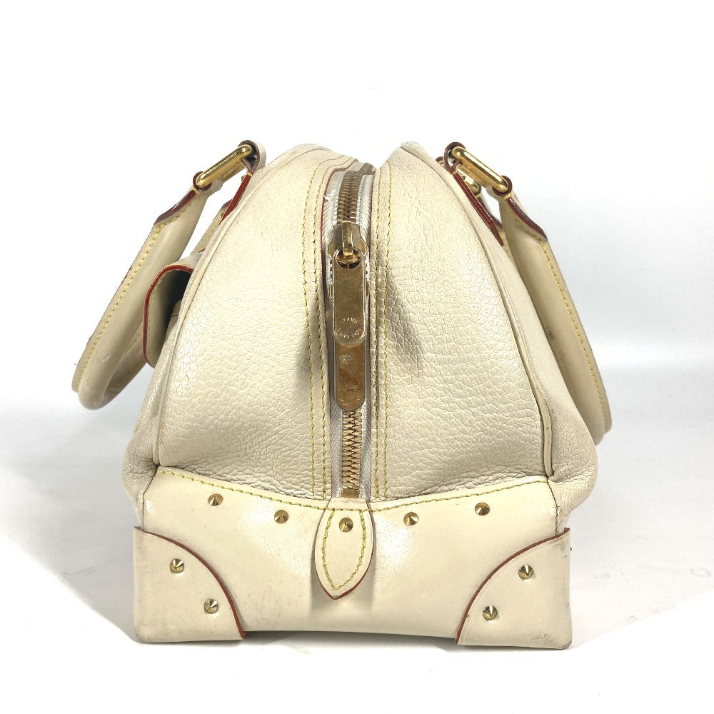 Louis Vuitton M91891 Suhari Spaerb Leather White Shoulder Bag